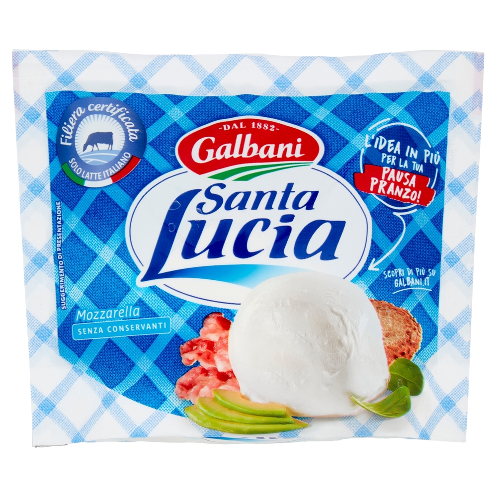 Mozzarella Santa Lucia, 125 g